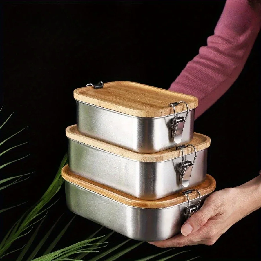 Stainless Bento Box - Neue Lunchbox aus Edelstahl 304 mit