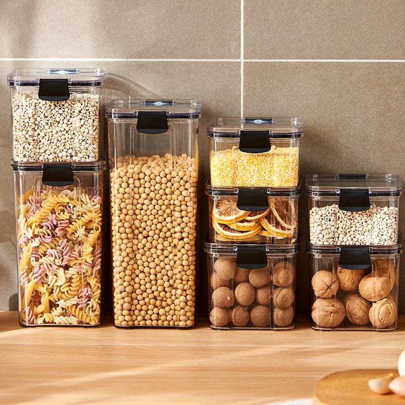 Meal Prep Eggs - Versiegelte Gläser Küche Getreide Lagerung Organizer