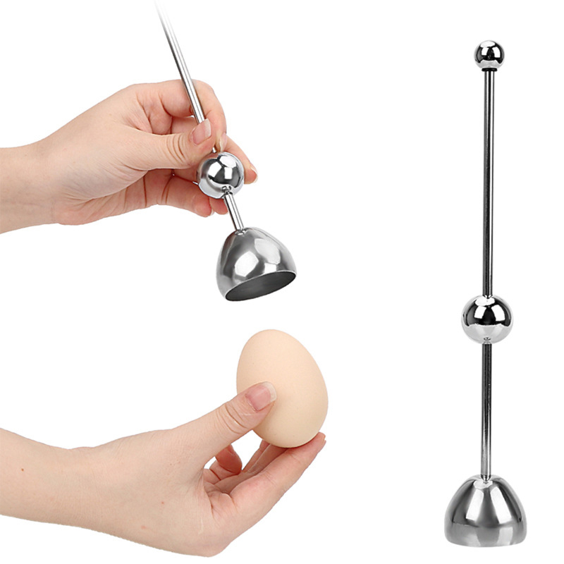 Meal Prep Eggs - Gekochtes Ei Topper Shell Top Cutter