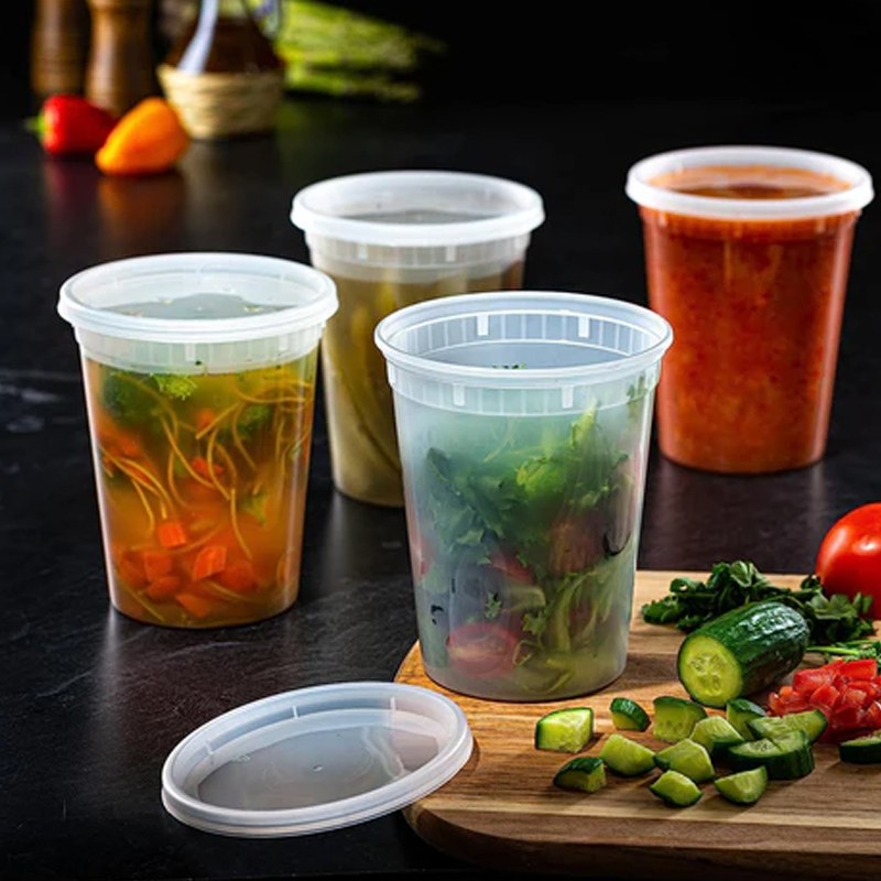 Meal Prep Container - Lebensmittel vorrats behälter mit Deckel Gefrier