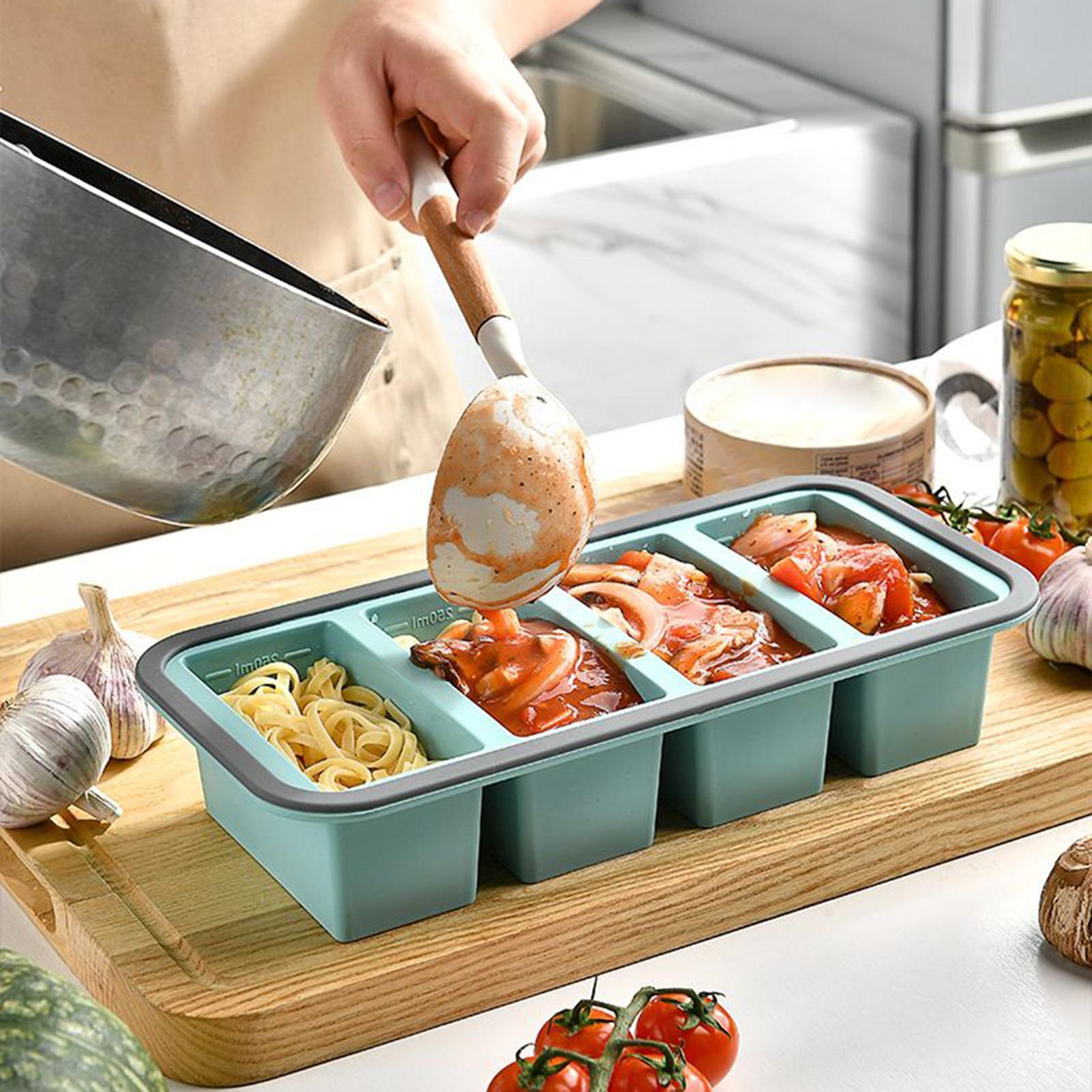 Silikon-Gefrierformen mit Einf – Meal Prep Menu Bewertung und Preis