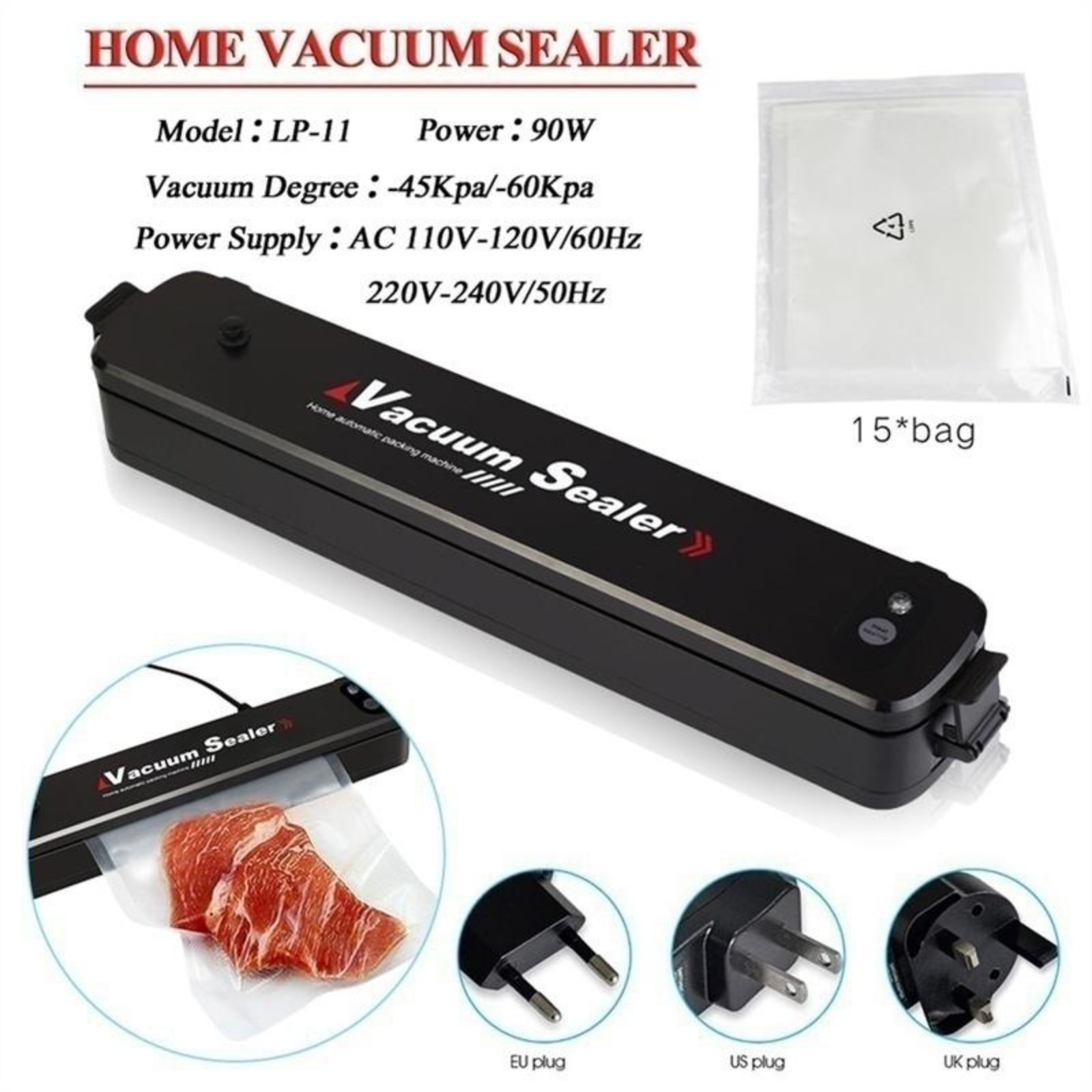 Automatische Vakuumiermaschine – Meal Prep Vacuum Seal Bewertung und Preis