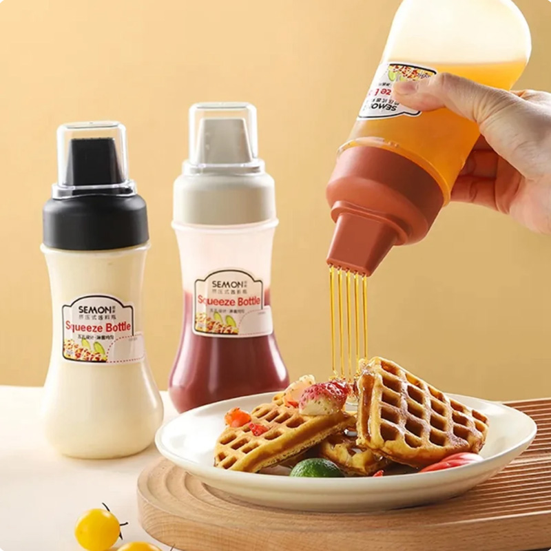 5-Loch-Squeeze-Flaschen für Ge – Sauce Squeeze Bottle Bewertung und Preis