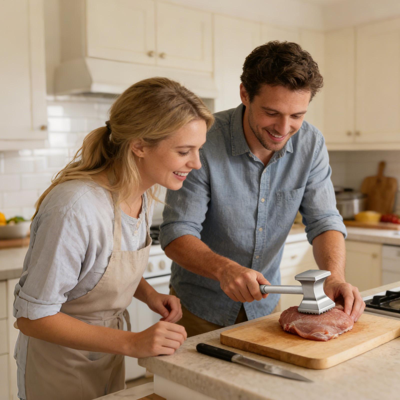 Doppelseitiger Fleischklopfer  – Meal Prep Pork Bewertung und Preis