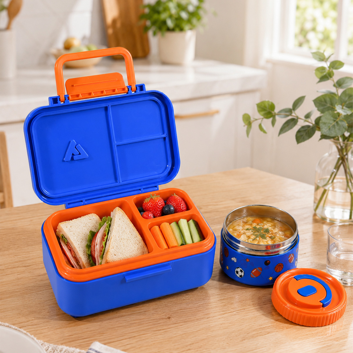 Bento-Lunchbox mit 13oz Edelst – Meal Prep Dinners Bewertung und Preis