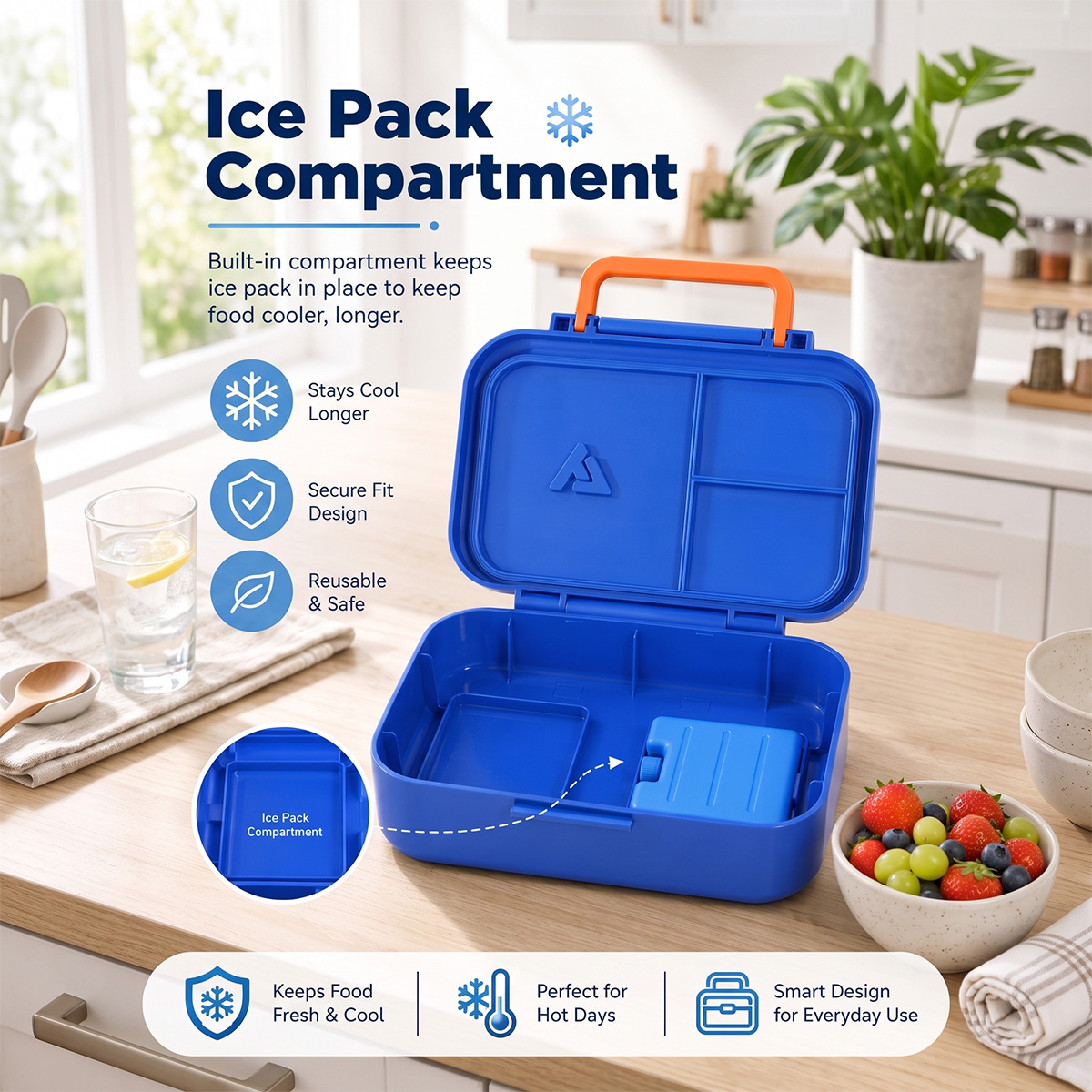 Bento-Lunchbox mit 13oz Edelst – Meal Prep Dinners Bewertung und Preis