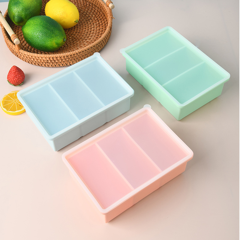 Extra große 3-Fach-Silikon-Gef – Meal Prep Menu Bewertung und Preis