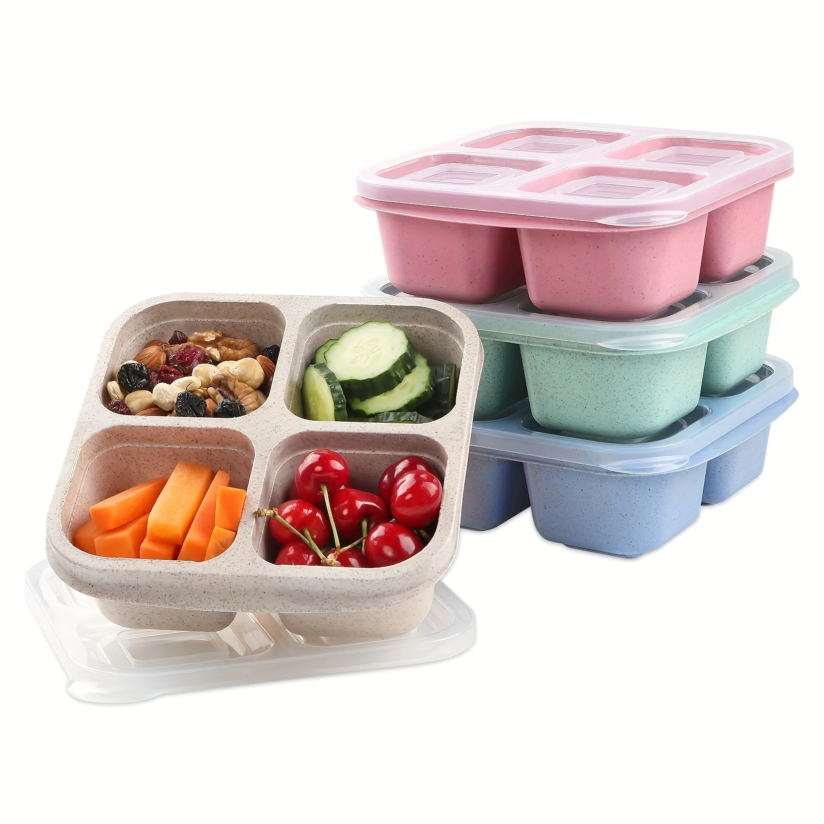 Snack box mit vier transparent – Meal Prep Container Bewertung und Preis