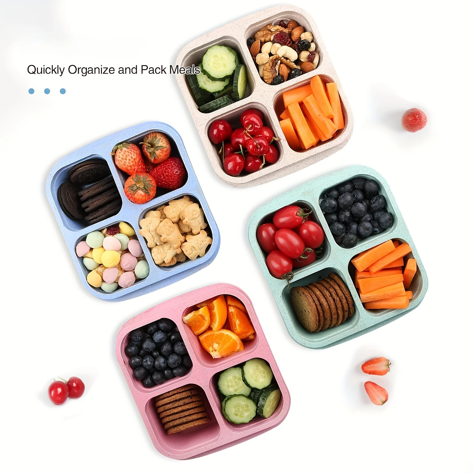Snack box mit vier transparent – Meal Prep Container Bewertung und Preis