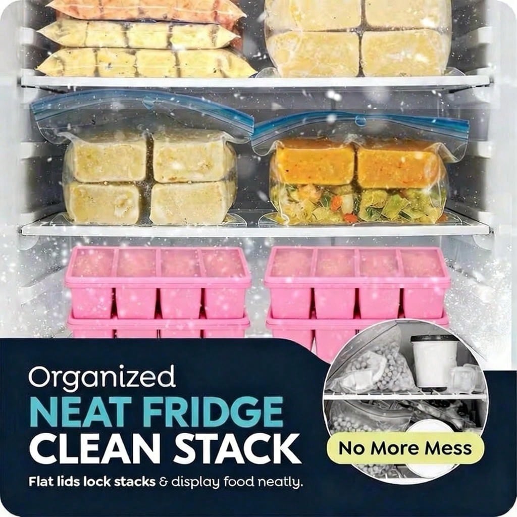 2er-Pack Silikon-Gefrierschale – Meal Prep Container Bewertung und Preis