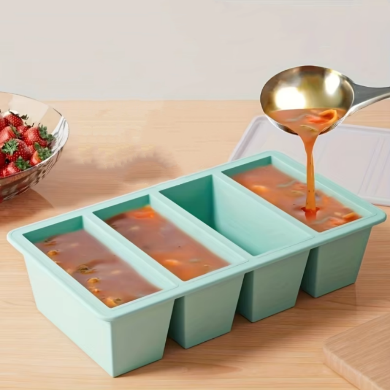 1 Stück Silikon-Gefrierschrank – Meal Prep Dinners Bewertung und Preis
