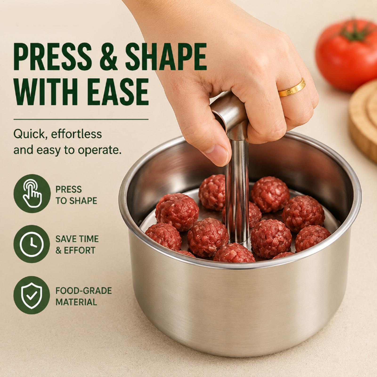 12-Loch-Fleischbällchenpresse/ – Meal Prep Pork Bewertung und Preis