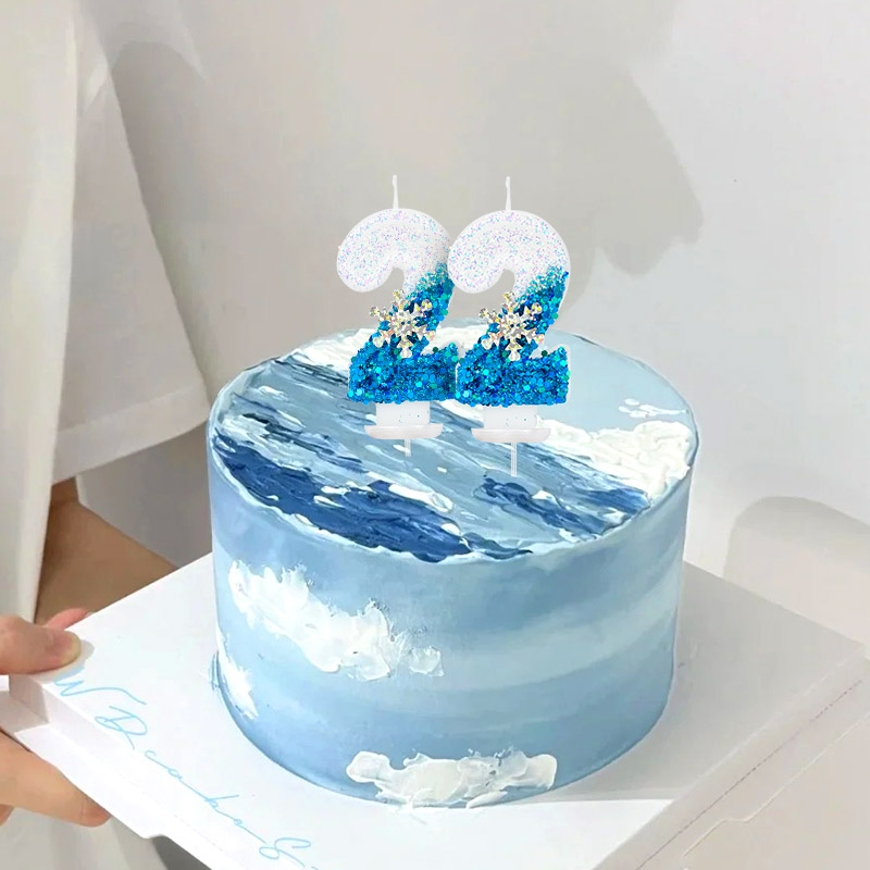 1pc Gefrorene Geburtstag Digit – Meal Prep Frozen Bewertung und Preis