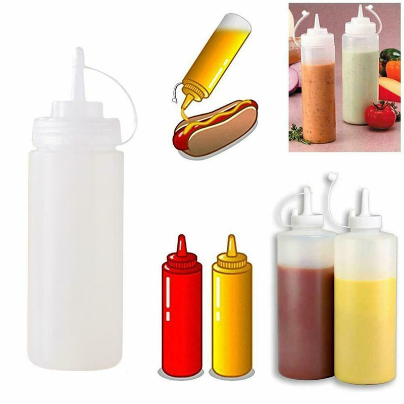 240ml Quetschflaschen mit Düse – Sauce Squeeze Bottle Bewertung und Preis